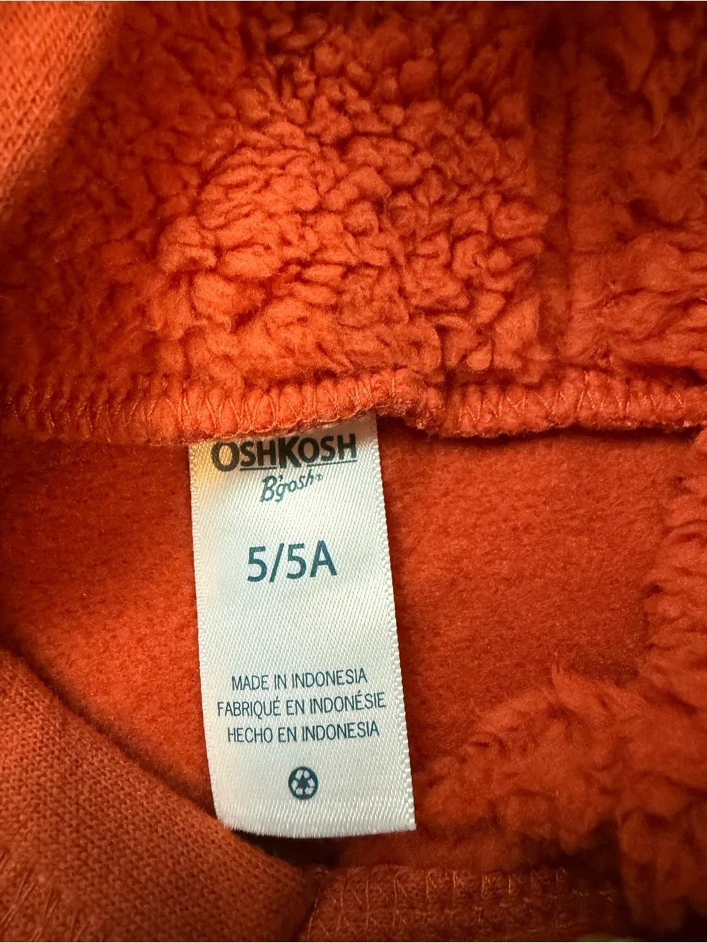 Two OshKosh B'gosh Sherpa-Lined Hoodie
